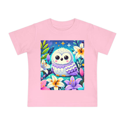 Enchanted Baby Owl Baby T-Shirt – A Gentle Nighttime Dream