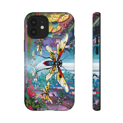 Neon Swarm Phone Cases