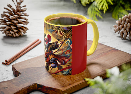 Theatrical Mouse on a Mission Colorful Mugs (11oz, 15oz)