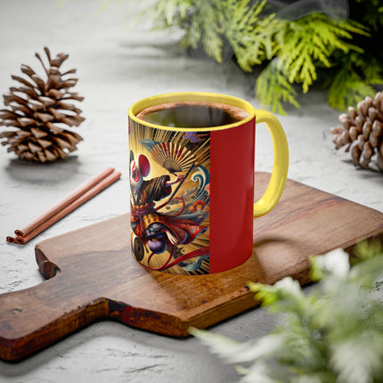 Theatrical Mouse on a Mission Colorful Mugs (11oz, 15oz)
