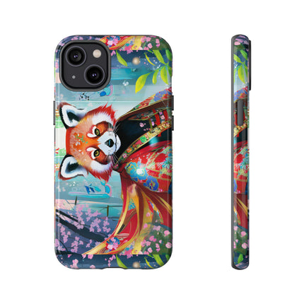 Cybernetic Red Panda Phone Cases