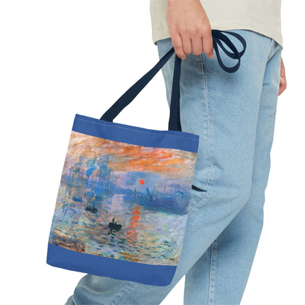 Sunrise by Claude Monet Tote Bag (AOP)