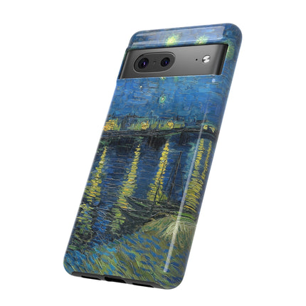 Starry Night Over the Rhone by Vincent Van Gogh Phone Cases