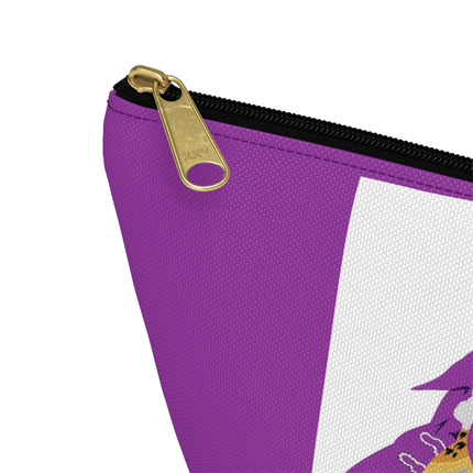 Masquerade Marquise Cosmetic Bag – Art Deco Glamour & Carnival Mystique