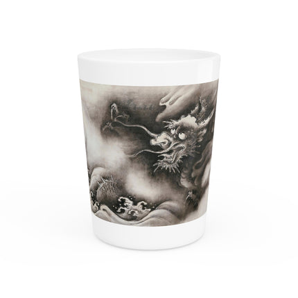 Japanese dragon by Yamada Dōa Ceramic Shot Glass