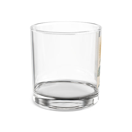 Chrysanthemum Rocks Glass, 10oz