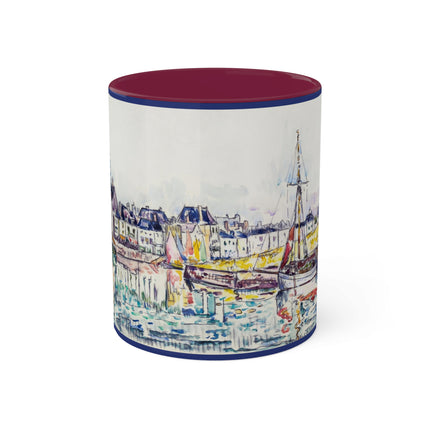 Le Croisic by Paul Signac Colorful Mugs, 11oz
