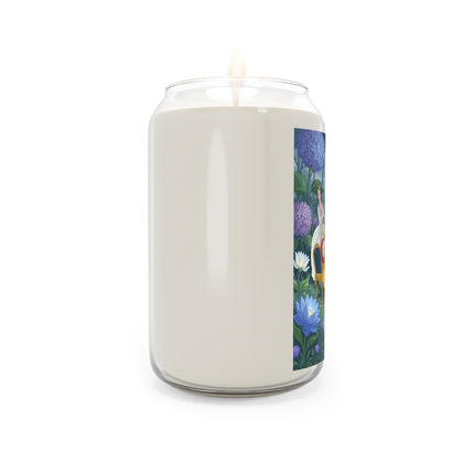 🎶🌸 The Garden Serenade Scented Soy Candle – Art Deco Floral Romance