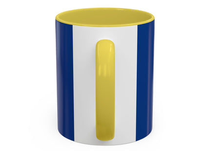 Valkyrie Descending Through Storm Colorful Mugs (11oz, 15oz)