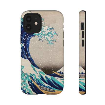 The Great Wave off Kanagawa by Katsushika Hokusai Phone Cases
