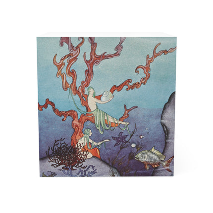 Beautiful Shells by Virginia Frances Sterrett Note Cube