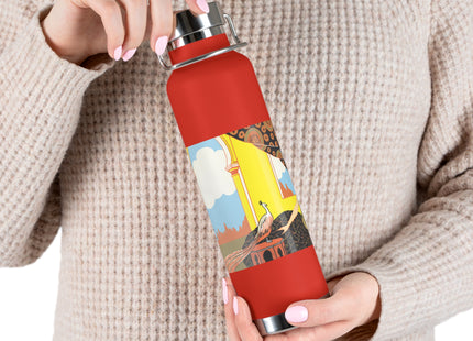 Glimpses of Opulence by Ezio Anichini Copper Vacuum Insulated Bottle, 22oz