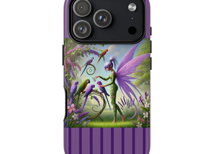 Lavender-Winged Fairy Phone Cases