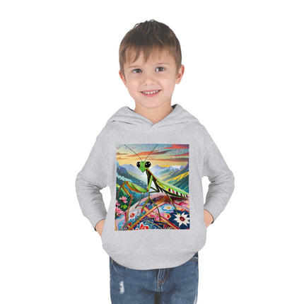 The Joyful Mantis Toddler Pullover Fleece Hoodie