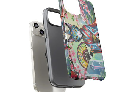 Cyberpunk Geisha Phone Cases