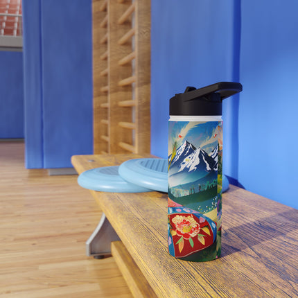 The Joyful Mantis Stainless Steel Water Bottle