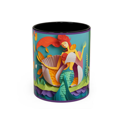 Charming Mermaid Colorful Mugs (11oz, 15oz)
