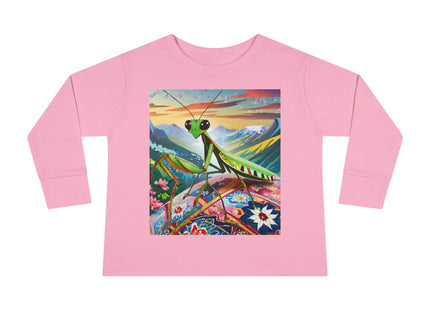 The Joyful Mantis Toddler Long Sleeve Tee