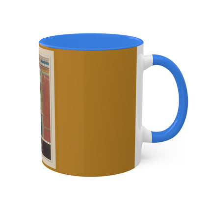 Pompeii Walls Pl.20 by Victor Steeger Colorful Mugs, 11oz