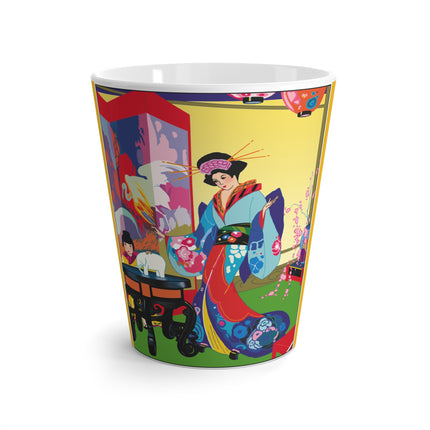A Timeless Journey by Umberto Brunelleschi Latte Mug