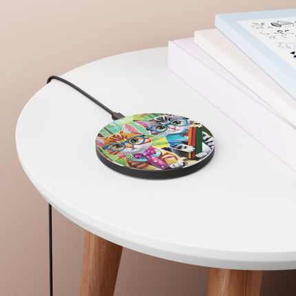 Kitten Scholars Wireless Charger