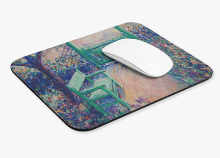 The Artist’s Garden by Theodore Earl Butler Mouse Pad, Rectangle