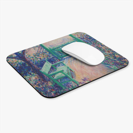 The Artist’s Garden by Theodore Earl Butler Mouse Pad, Rectangle