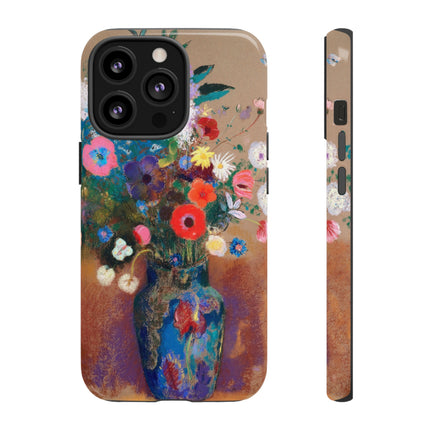 Bouquet of Flowers by Odilon Redon Phone Cases