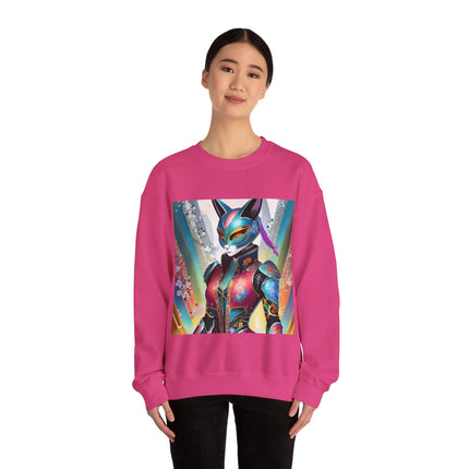 Cyberpunk Chic Unisex Heavy Blend™ Crewneck Sweatshirt
