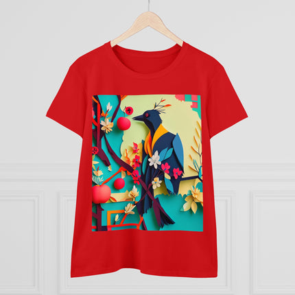 Curious Crow Women's Midweight Cotton Tee