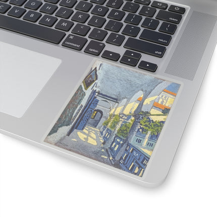 Gallery of a Moroccan Riad by George Gaudion Kiss-Cut Stickers (4 Sizes)