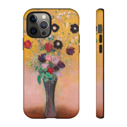 Vase of Flowers by Odilon Redon Phone Cases
