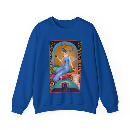 September & Sapphire (from the Gem Series) by Sofia Chiostri Heavy Blend™ Crewneck Sweatshirt