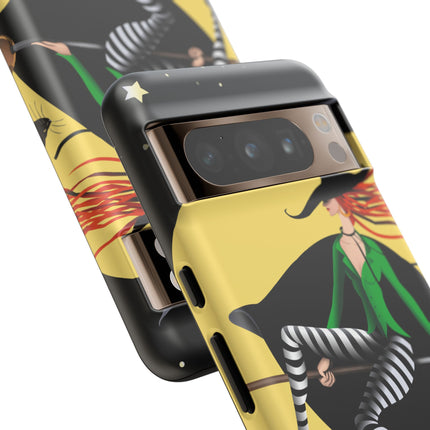 A Witch’s Moonlit Flight Phone Cases