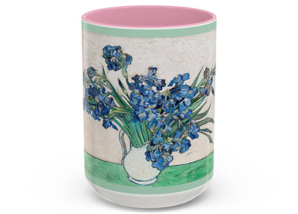 Irises by Vincent Van Gogh Colorful Mugs (11oz, 15oz)