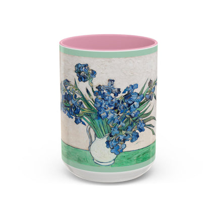 Irises by Vincent Van Gogh Colorful Mugs (11oz, 15oz)