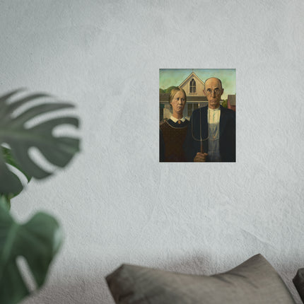 American Gothic by Grant Wood Fine Art Posters
