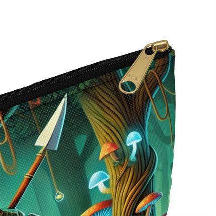 Silent Stripes Accessory Pouch – Stealthy Tiger & Misty Jungle