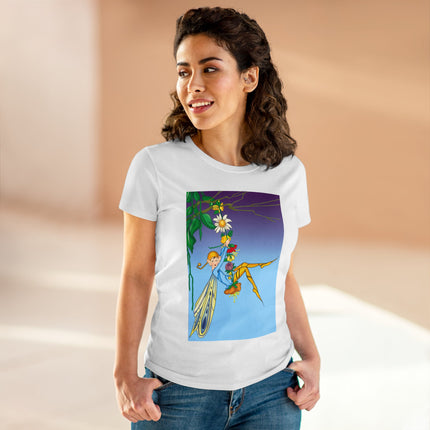 A Fairy’s Delight Women's Midweight Cotton Tee