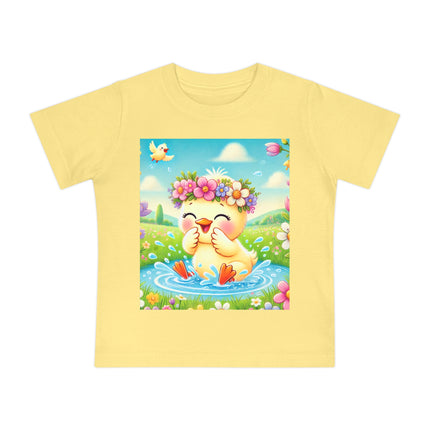 Springtime Splash Duckling Baby T-Shirt – Joyful Moments & Sunny Spring Days