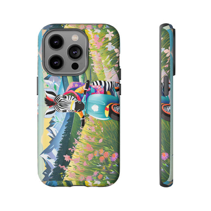 Stripes on Wheels Phone Cases