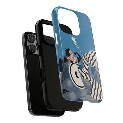Art Deco Smoker Phone Case – Glamorous Lounging & Timeless Allure
