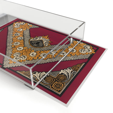 La décoration moderne dans le textile Pl. 12 by Gaston Charlet Acrylic Serving Tray