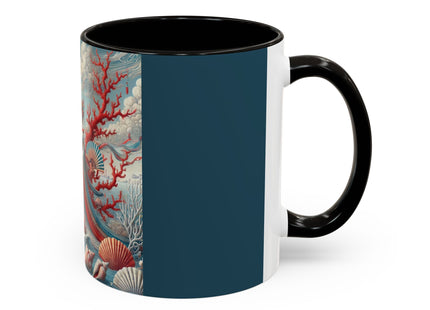 Ladies by the Quiet Sea Colorful Mugs (11oz, 15oz)