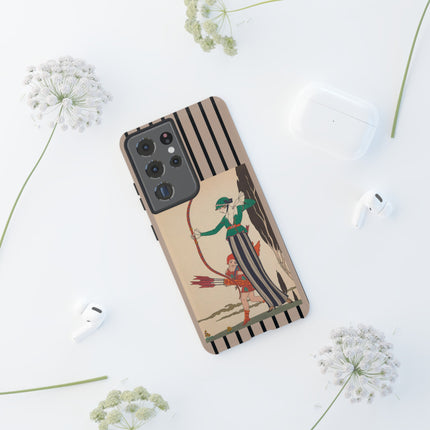 L'Arc Rouge by George Barbier Phone Cases