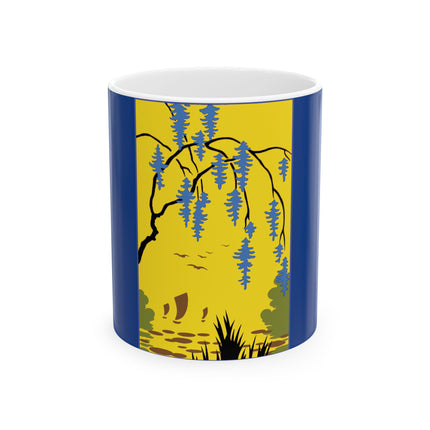 Serenity in Full Bloom Ceramic Mug 11oz