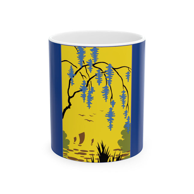 Serenity in Full Bloom Ceramic Mug 11oz