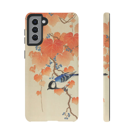 Japanese Bird and Branch by Ohara Koson Phone Cases