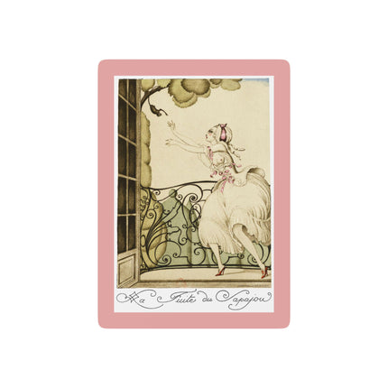 Sur talons rouges (On Red Heels) pl 02 by Gerda Wegener Playing Cards