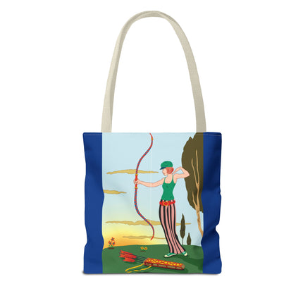 An Archer's Pursuit of Excellence Tote Bag (AOP)